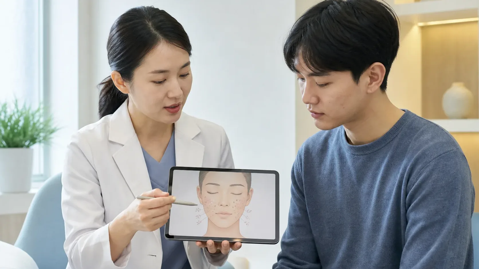 첨단여드름흉터 상담 전 알아야 할 흉터 유형과 치료 계획 기준