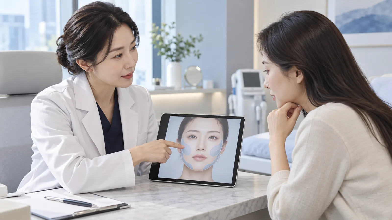 광주 인모드, 볼과 턱선의 고민을 같은 설정으로 보지 않는 이유